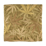 Modern Decorative Cannabis Leaf Throw Pillow Cover - NH402013