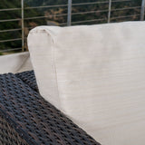 Outdoor Wicker Sectional w/ Cushions - NH805003