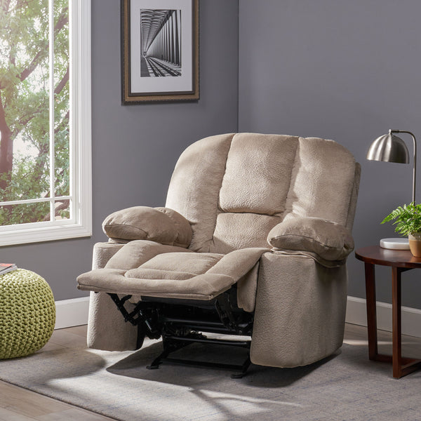 Fabric Glider Recliner Club Chair - NH506692