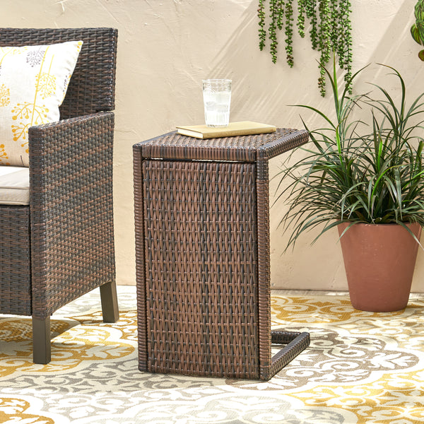 Outdoor Wicker Side Table - NH300792