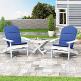 Outdoor 2 Seater Acacia Wood Chat Set with Water Resistant Cushions - NH010313