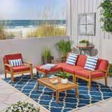 4-Seater Sectional Sofa Set For Patio with Club Chair - NH782703