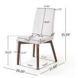 Mid-Century Modern 7 Piece Dining Set with A-Frame Table - NH192313