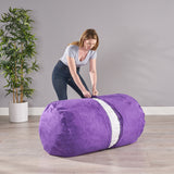 Fabric 4-foot Lounge Beanbag Chair - NH077692