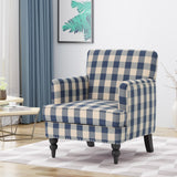 Tufted Fabric Club Chair - NH955503