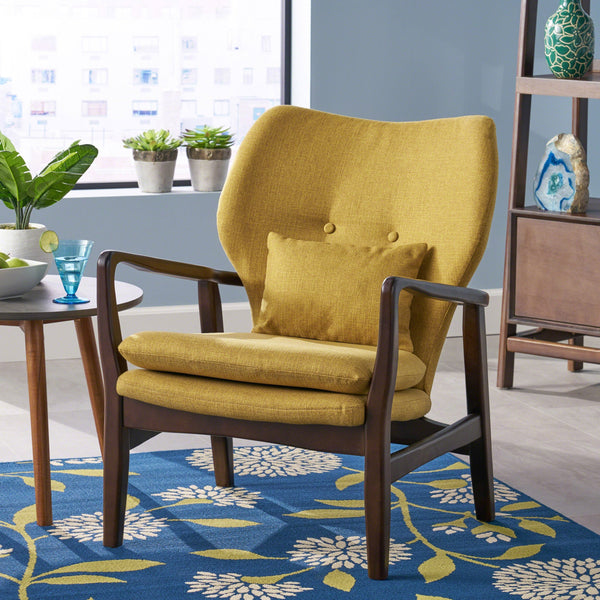 Mid Century Modern Fabric Club Chair - NH975992