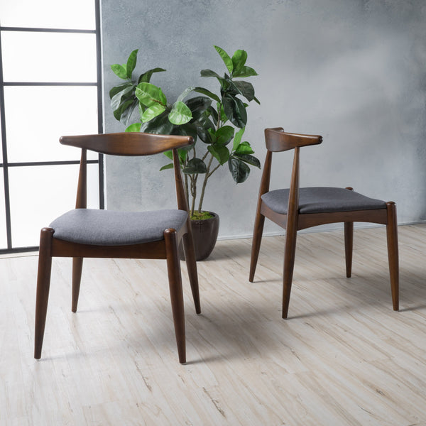 Mid Century Modern Dining Chairs (Set of 2) - NH500003