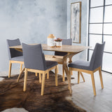 Mid-Century Modern 4 Seater Dining Set - NH820003