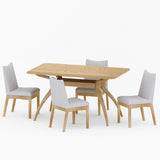Mid-Century 5 Piece Dining Set - NH994213
