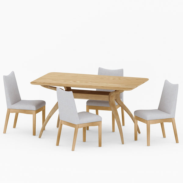 Mid-Century 5 Piece Dining Set - NH994213