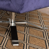 Modern Velvet Swivel Armchair - NH855992