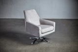 Modern Velvet Swivel Armchair - NH855992