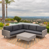 Outdoor Wicker Sofa Set with Water Resistant Cushions - NH877003