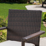 Outdoor 5 Piece Dining Set with Water Resistant Cushions - NH728003