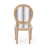 French Country Fabric Dining Chairs - NH419413