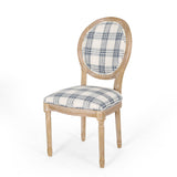 French Country Fabric Dining Chairs - NH419413