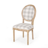 French Country Fabric Dining Chairs - NH419413