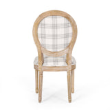 French Country Fabric Dining Chairs - NH419413