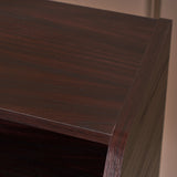 Mid Century Modern 2 Piece Finished Faux Wood Home Office Set - NH313303