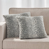 Modern Glam Faux Fur Throw Pillow - NH707992