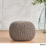 Handcrafted Modern Cotton Pouf - NH438903