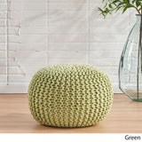 Handcrafted Modern Cotton Pouf - NH438903