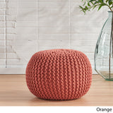 Handcrafted Modern Cotton Pouf - NH438903