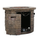 40,000 BTU Propane Gas Firepit (Round) - NH217003