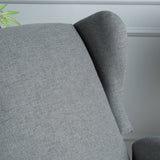 Wingback Fabric Recliner - NH006003