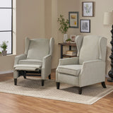 Contemporary Fabric Recliner (Set of 2) - NH672213