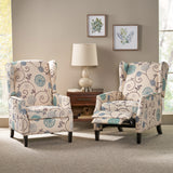 Contemporary Fabric Recliner (Set of 2) - NH672213