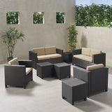 6-Seater Outdoor Sofa Set with Side Tables - NH339903