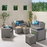 6-Seater Outdoor Sofa Set with Side Tables - NH339903