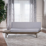 Minimalist Wood Left Sided Settee - NH316203