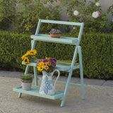 Outdoor Acacia Wood Plant Stand - NH875203