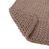 Modern Knit Stitch Fabric Rectangle Throw Blanket - NH192303