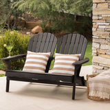 Outdoor Acacia Wood Adirondack Loveseat - NH230403