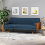 Mid Century Modern Tufted Fabric Sofa - NH041503