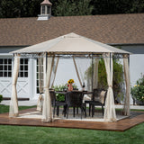 Outdoor Mosquito Netting 10 x 10 Foot Gazebo - NH111603