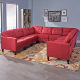 Mid Century Modern U-Shaped Sectional Sofa Set - NH195503