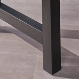 Indoor Light Weight Concrete Dining Table - NH628303