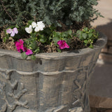 Outdoor Antique Light Weight Concrete Urn - NH460403