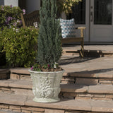 Outdoor Antique Light Weight Concrete Urn - NH460403