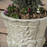 Outdoor Antique Light Weight Concrete Urn - NH460403