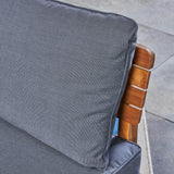 Outdoor Acacia Wood Loveseat - NH424603