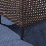Outdoor Wicker Storage Chest - NH240403