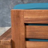 Outdoor Acacia Wood Loveseat - NH173603