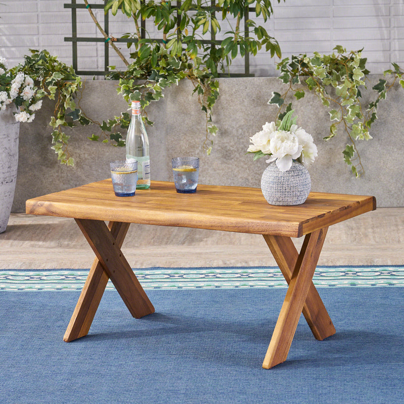 Outdoor Acacia Wood Coffee Table - NH214403