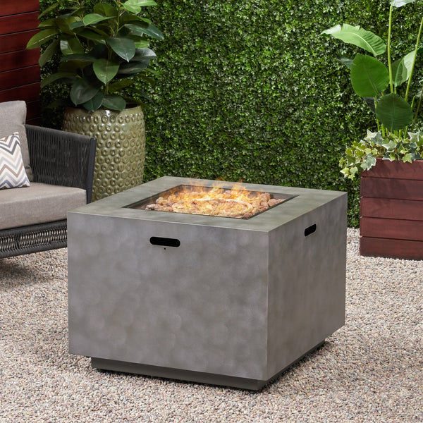 Outdoor 33-Inch Square Fire Pit - NH954113