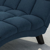 Modern Tufted Fabric Double Chaise Lounge - NH417403